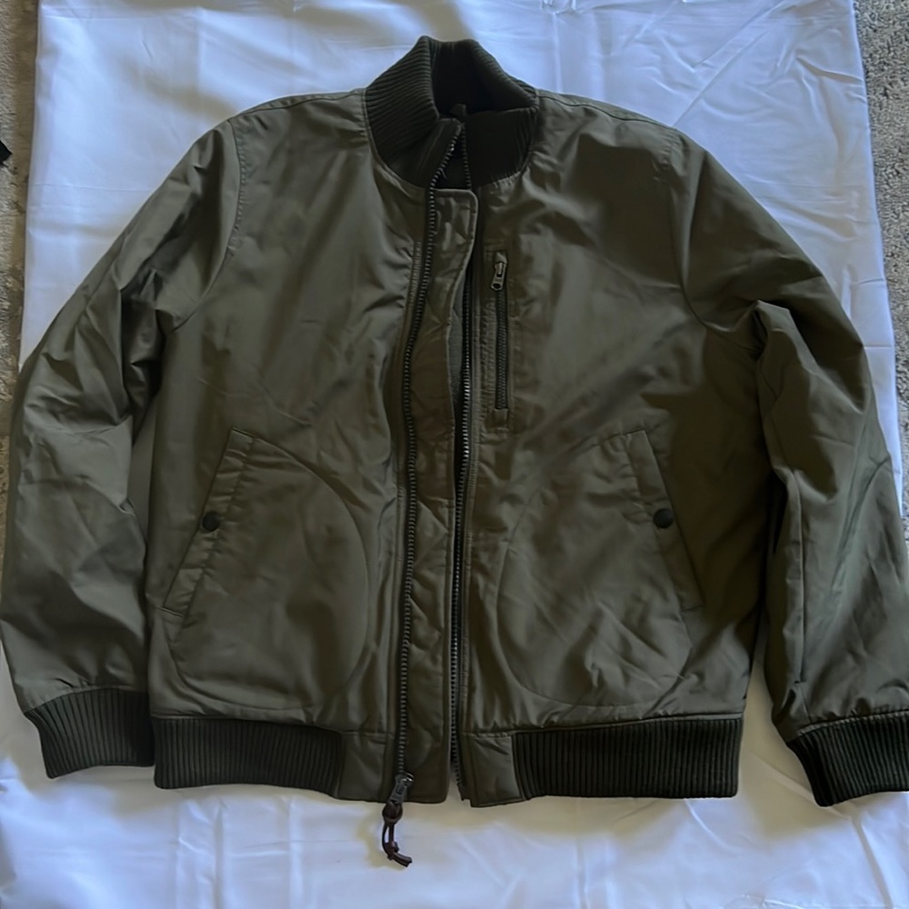 Abercrombie and fitch jacket size L. Never worn
